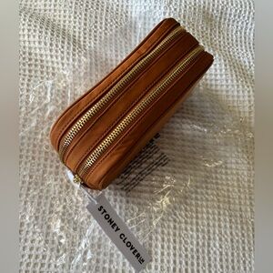Stoney Clover Lane Double Zip Pouch Terracotta Safari Into The Wild